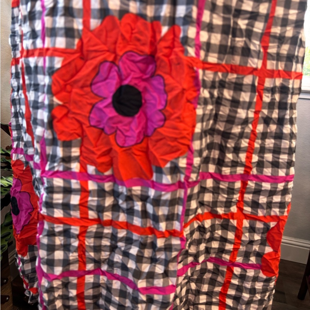 Alquema floral checkered dress - Picture 9 of 10